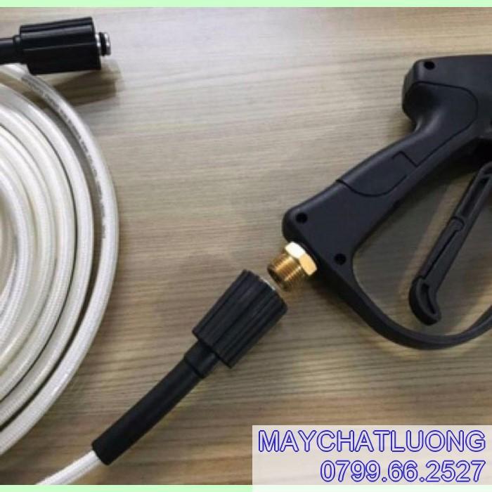 DÂY XỊT RỬA XE CAO ÁP 30 MÉT- TRẮNG