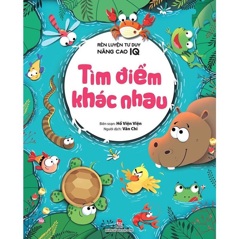 Sách - Combo 4 cuốn Rèn luyện tư duy, nâng cao IQ - Kim Đồng