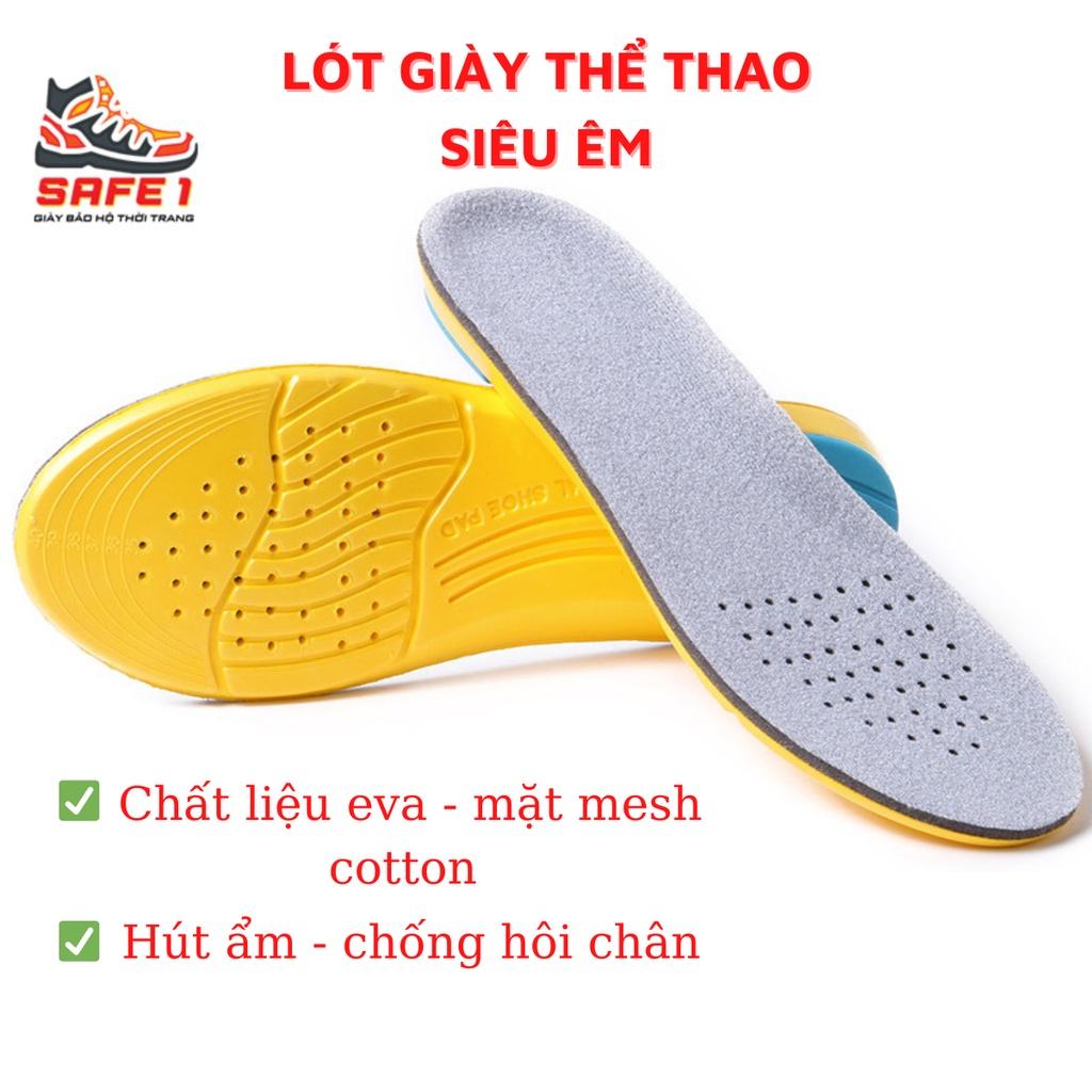 Lót giày thể thao Eva 3 lớp, êm chân, siêu nhẹ, giảm va chạm, khử mùi, thoáng khí