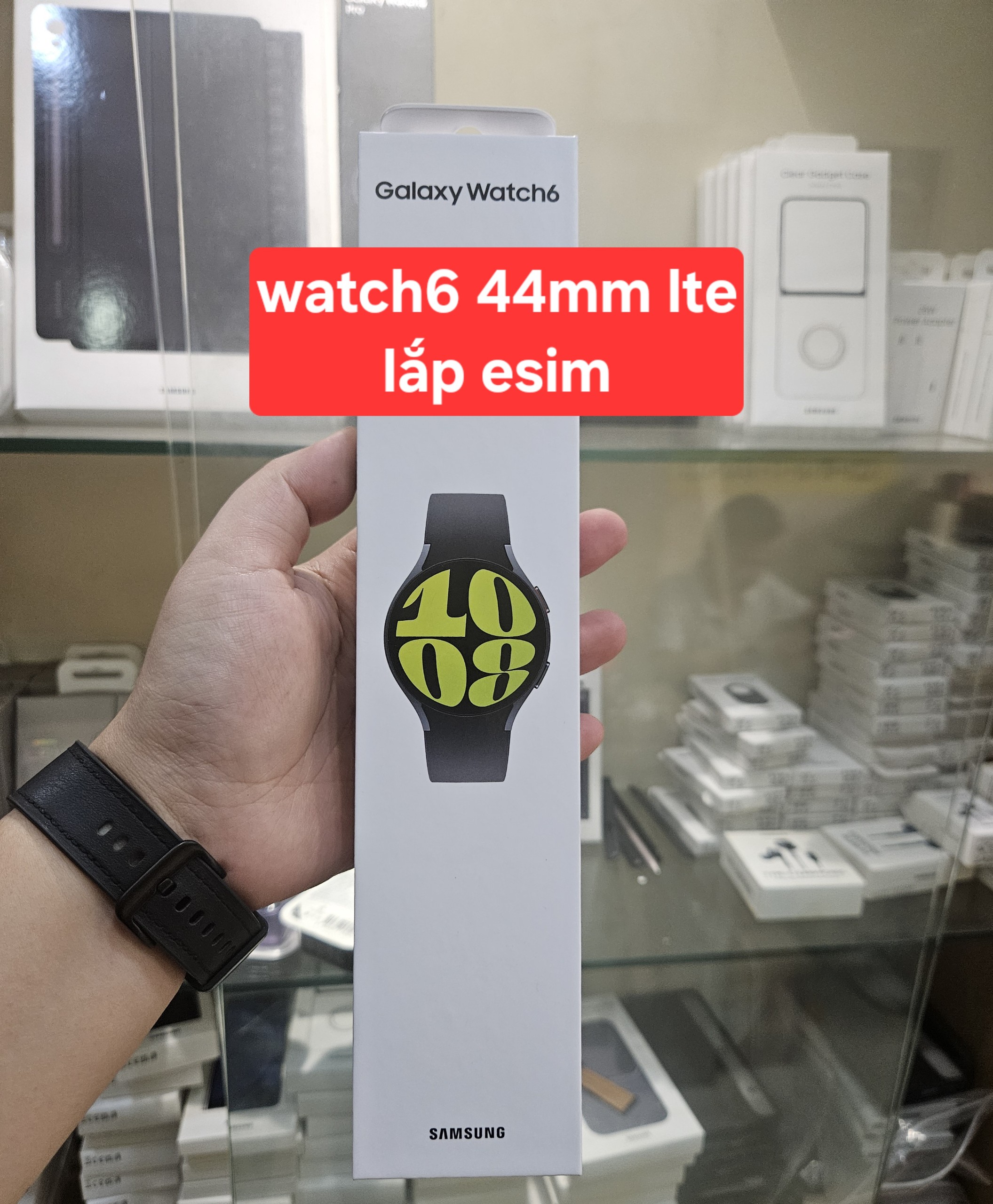 Đồng hồ thông minh Samsung Galaxy Watch6 LTE 44mm -Hàng chính hãng