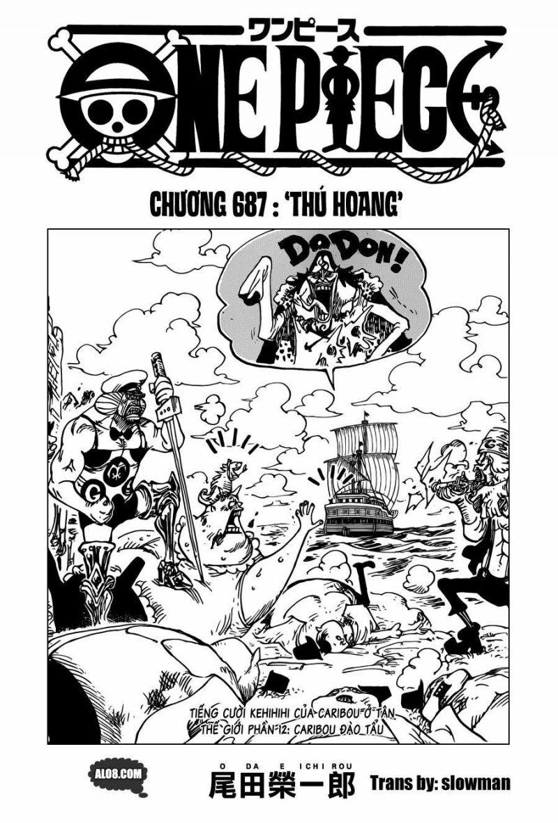 đảo hải tặc - one piece chapter 687 1