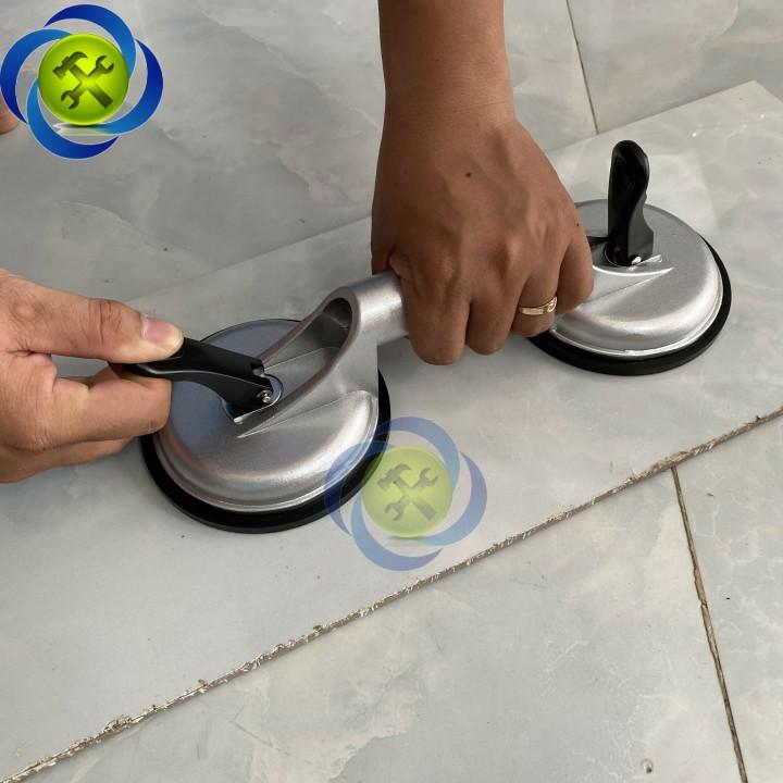 Tay hít kính - gạch 2 chấu C-Mart L0072-2
