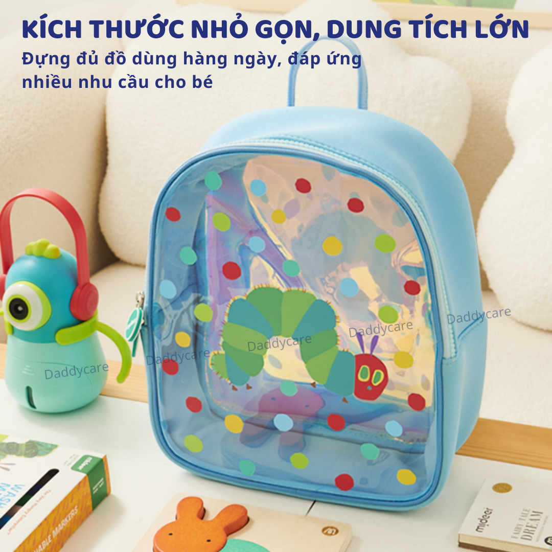 Balo cho bé đi học mầm non Mideer Kids backpack Very Hungry Caterpillar