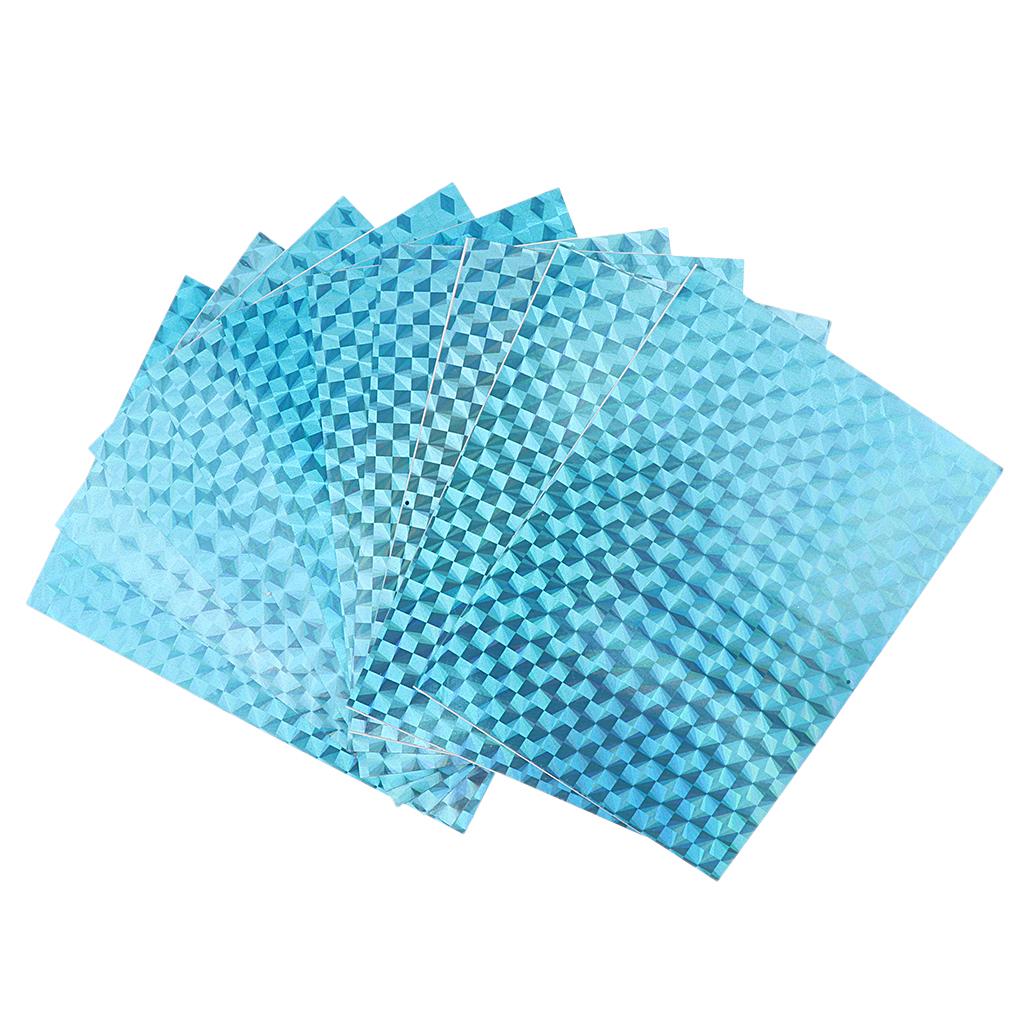 10pcs Waterproof Fishing Lure Scale Holographic Tape Fly Tying Materials 077