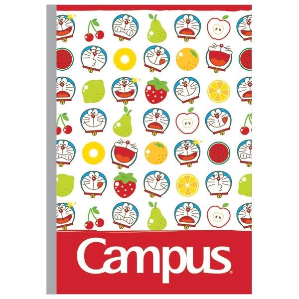 Vở Doraemon Fruity - 4 Ô Ly 48 Trang ĐL 120g/m2 - Campus NB-BDFR48