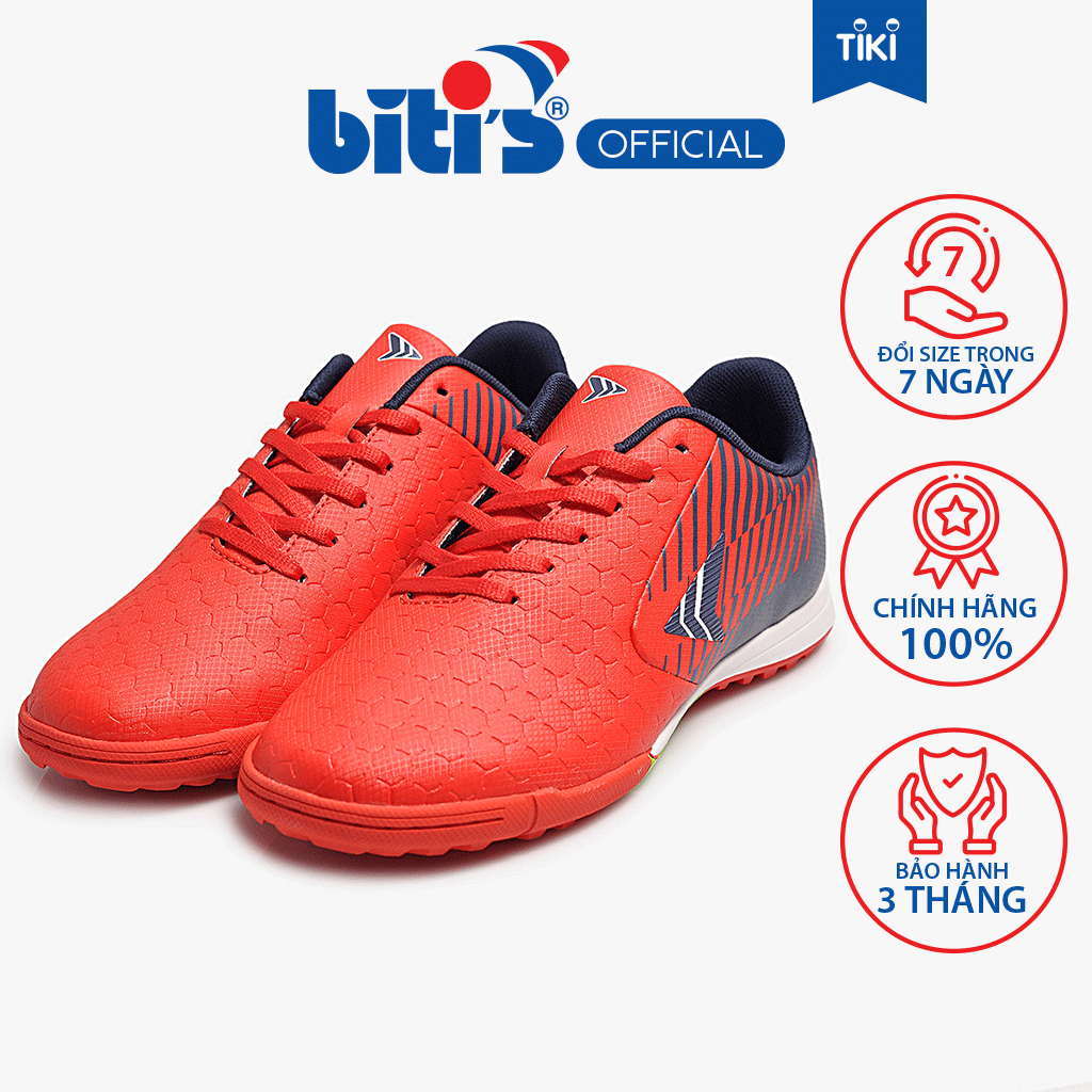 Giày Bóng Đá Nam Biti's Hunter Football HSM003600DOO (Đỏ)