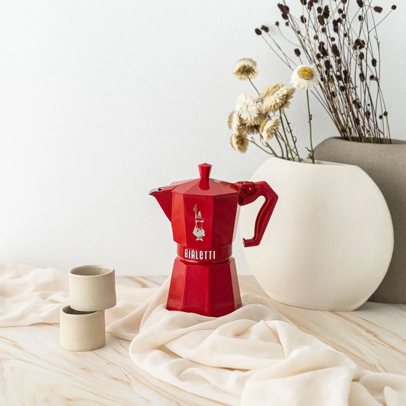 ẤM PHA CÀ PHÊ BIALETTI MOKA EXCLUSIVE RED