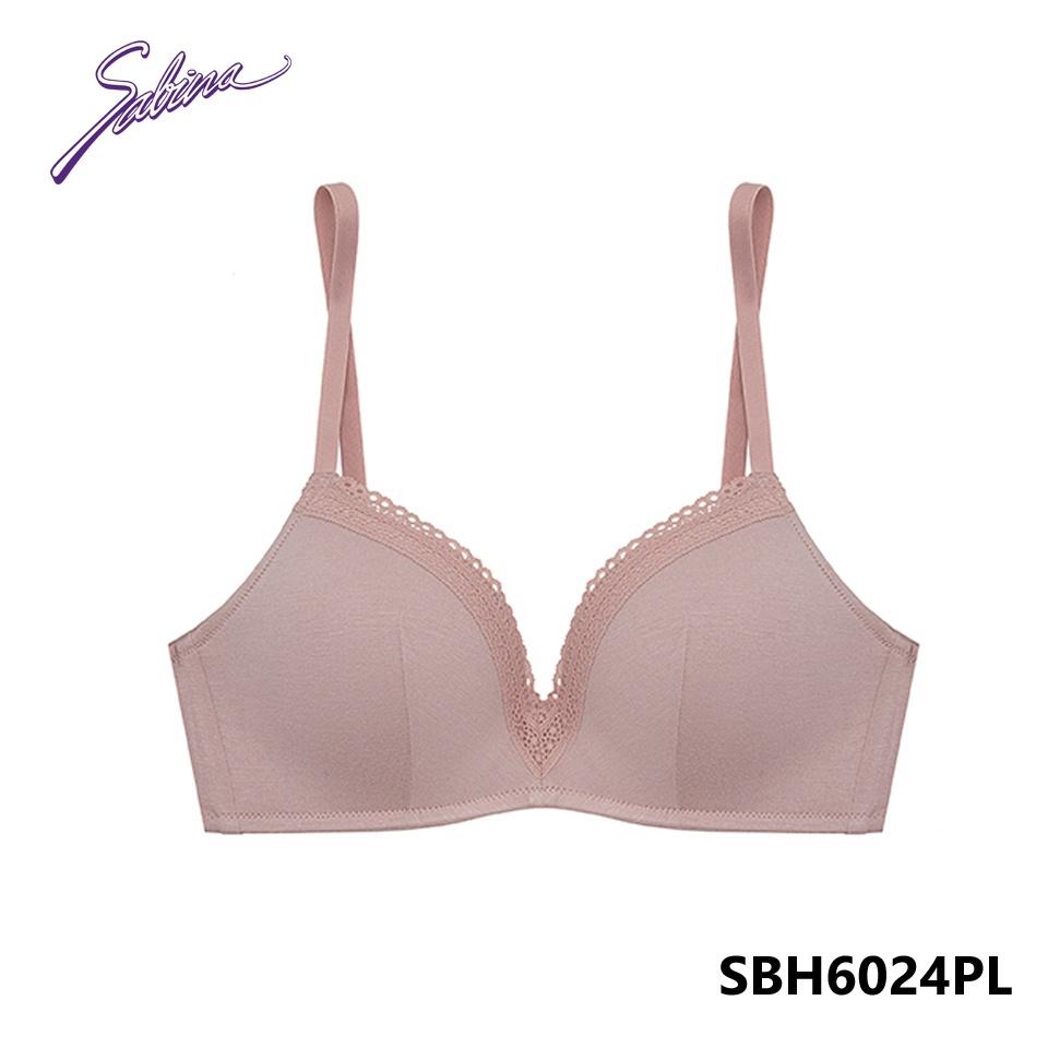 Áo Lót Mút Dày Vừa Nâng Ngực Tự Nhiên Không Gọng Basic Soft Doomm By Sabina Invisible Wire By Sabina SBH6024