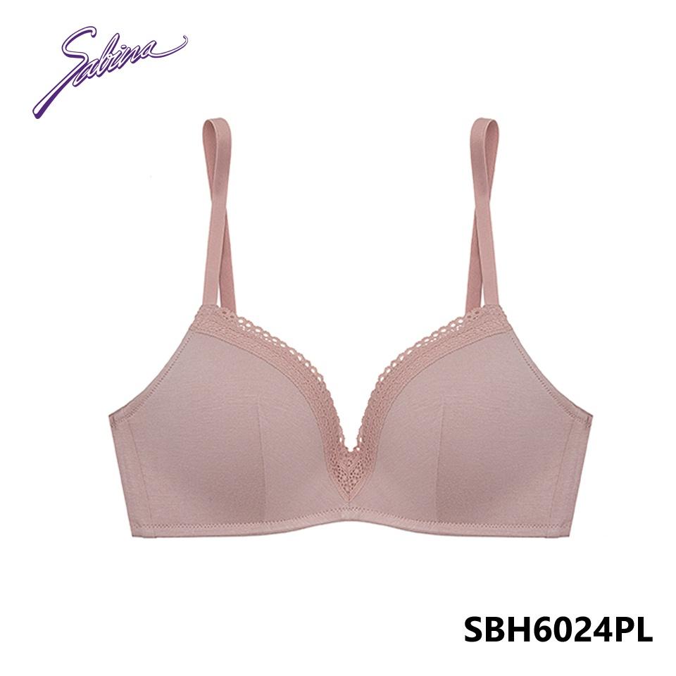 Hình ảnh Áo Lót Mút Dày Vừa Nâng Ngực Tự Nhiên Không Gọng Basic Soft Doomm By Sabina Invisible Wire By Sabina SBH6024