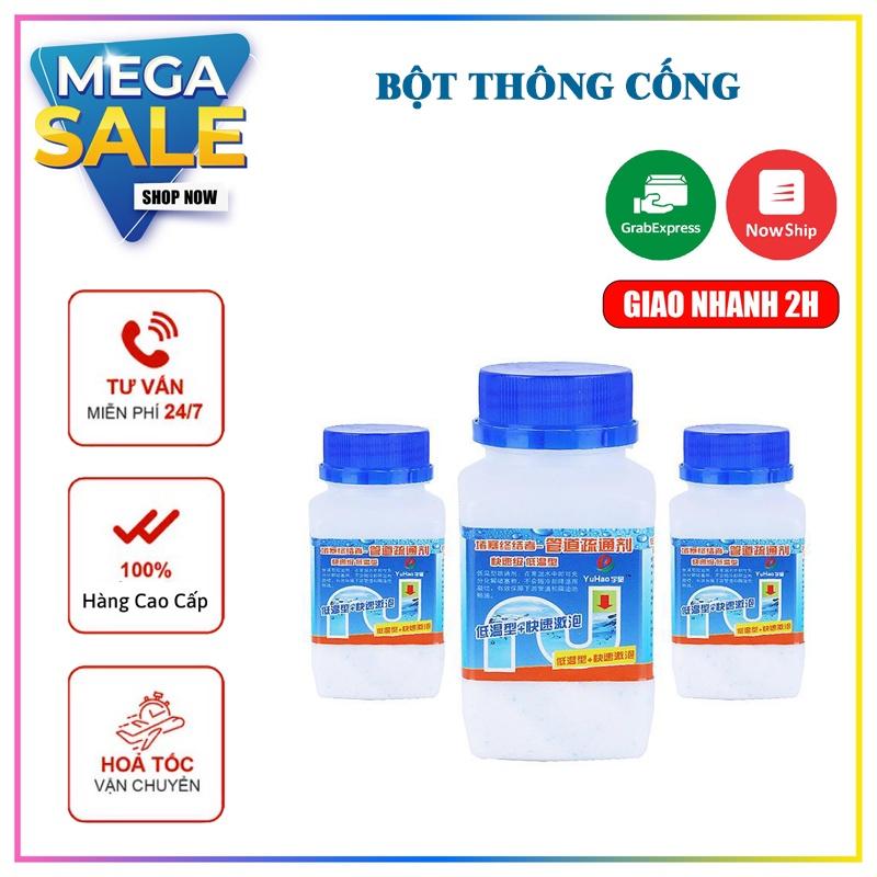 Chai bột thông tắc cống thần thánh
