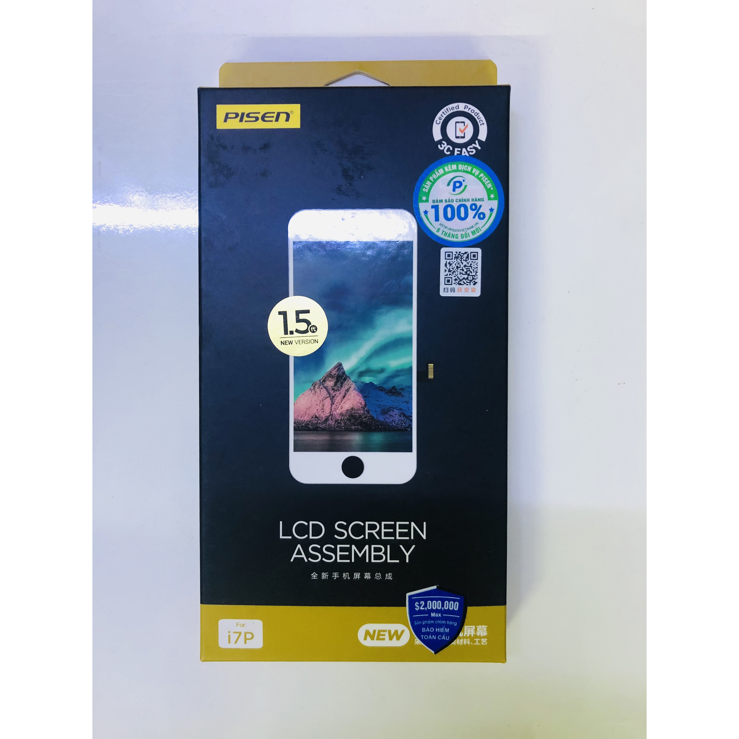 Màn hình điện thoại LCD Pisen TC-FOG -I7Plus ( Version 1.5 Iphone 7Plus ) _ Hàng chính hãng