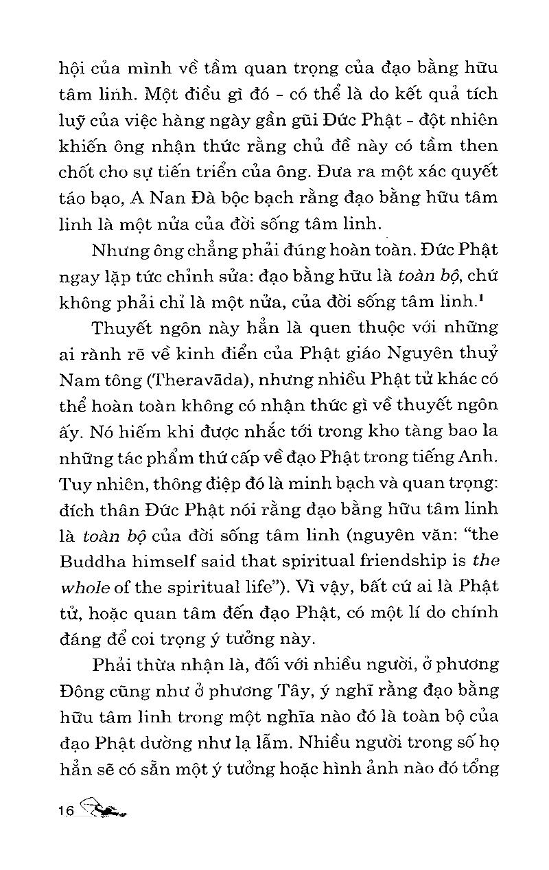 Đạo Phật Và Đạo Bằng Hữu