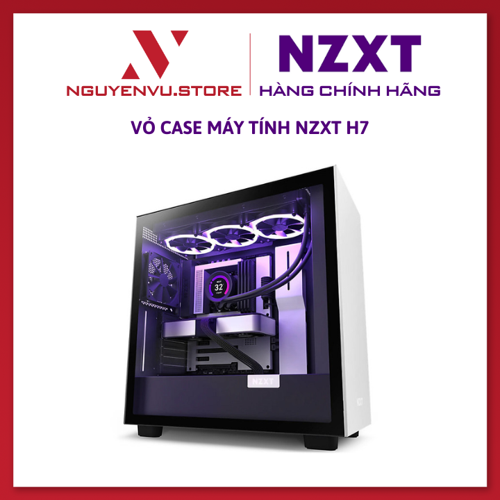 Vỏ Case Máy Tính NZXT H7 - Hàng Chính Hãng