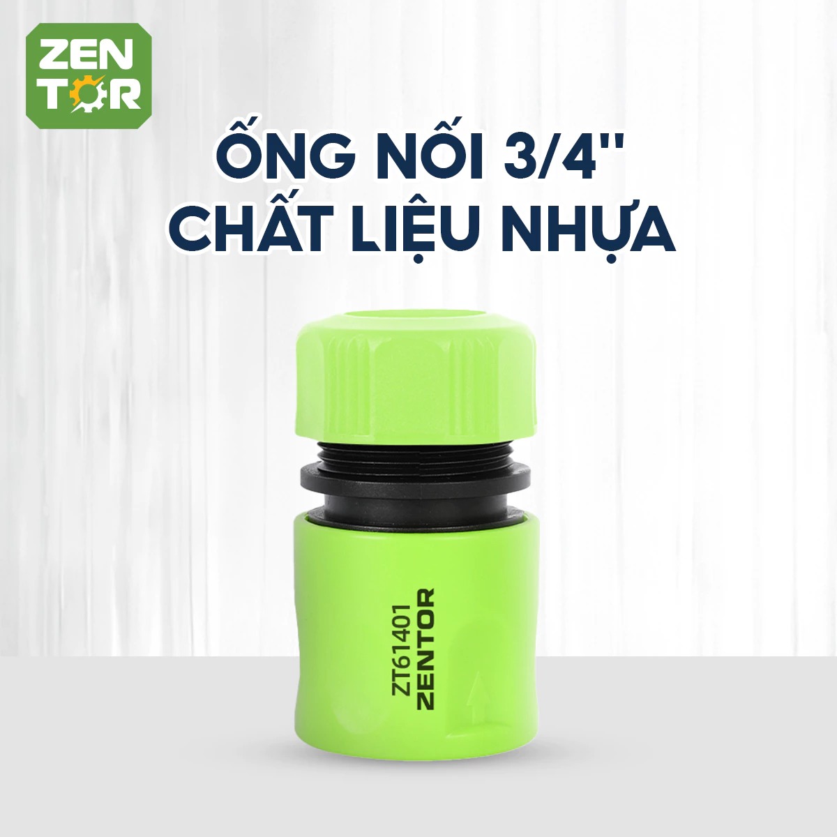 Bộ vòi nước tăng áp Zentor vòi xịt nước 20M chất liệu PVC áp suất cao rửa xe tưới cây làm vườn