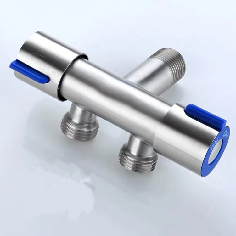 Van Nước 2 Cổng Xả Độc Lập Inox 304