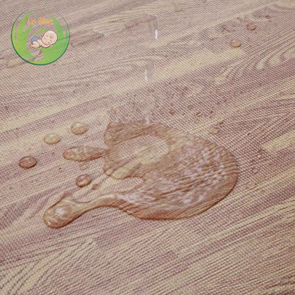 Thảm xốp lót sàn vân gỗ bộ 6 miếng 60x60cm