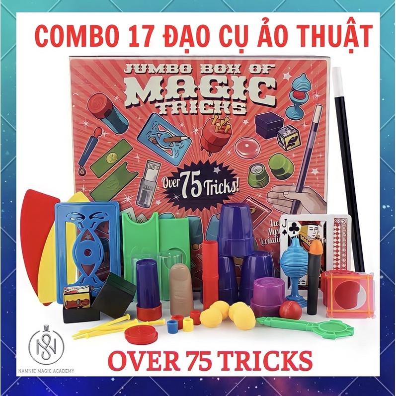 Combo Đạo Cụ Ảo thuật hơn 75 trò ảo thuật - Đồ chơi giáo dục trẻ em - Khéo léo thông minh-HÀNG CÓ SẴN