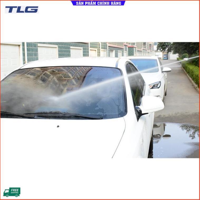 Rửa xe tưới cây Bộ dây và vòi xịt tăng áp lực nước 300% loại 25m cút đồng,nối đồng 206701-1