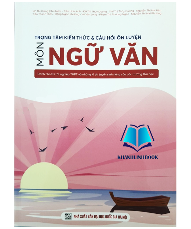 Sách - Trọng tâm kiến thức và câu hỏi ôn luyện môn Ngữ Văn