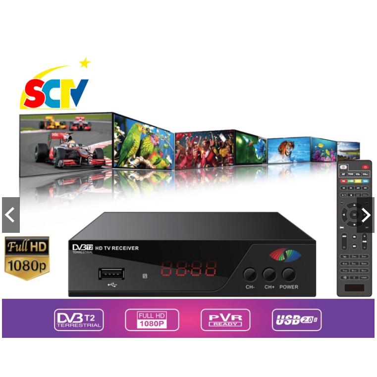 Đầu thu kỹ thuật số SCTV DVB-T2 JN-820T2