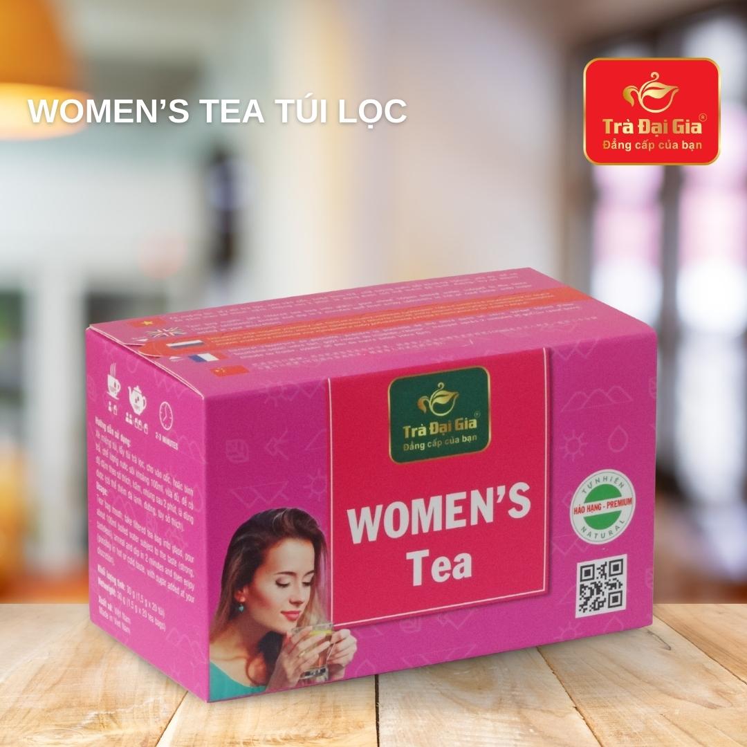 Women's Tea - Trà Thảo Dược Dành Cho Phụ Nữ dạng túi lọc Trà Đại Gia