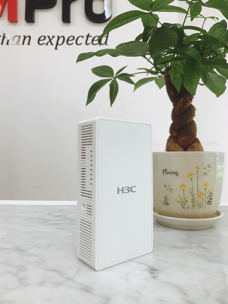 Bộ Phát WiFi 6 H3C EWP-WA6120H Hàng Chính Hãng – Tốc Độ 1775 Gbps, Chịu Tải 100 User