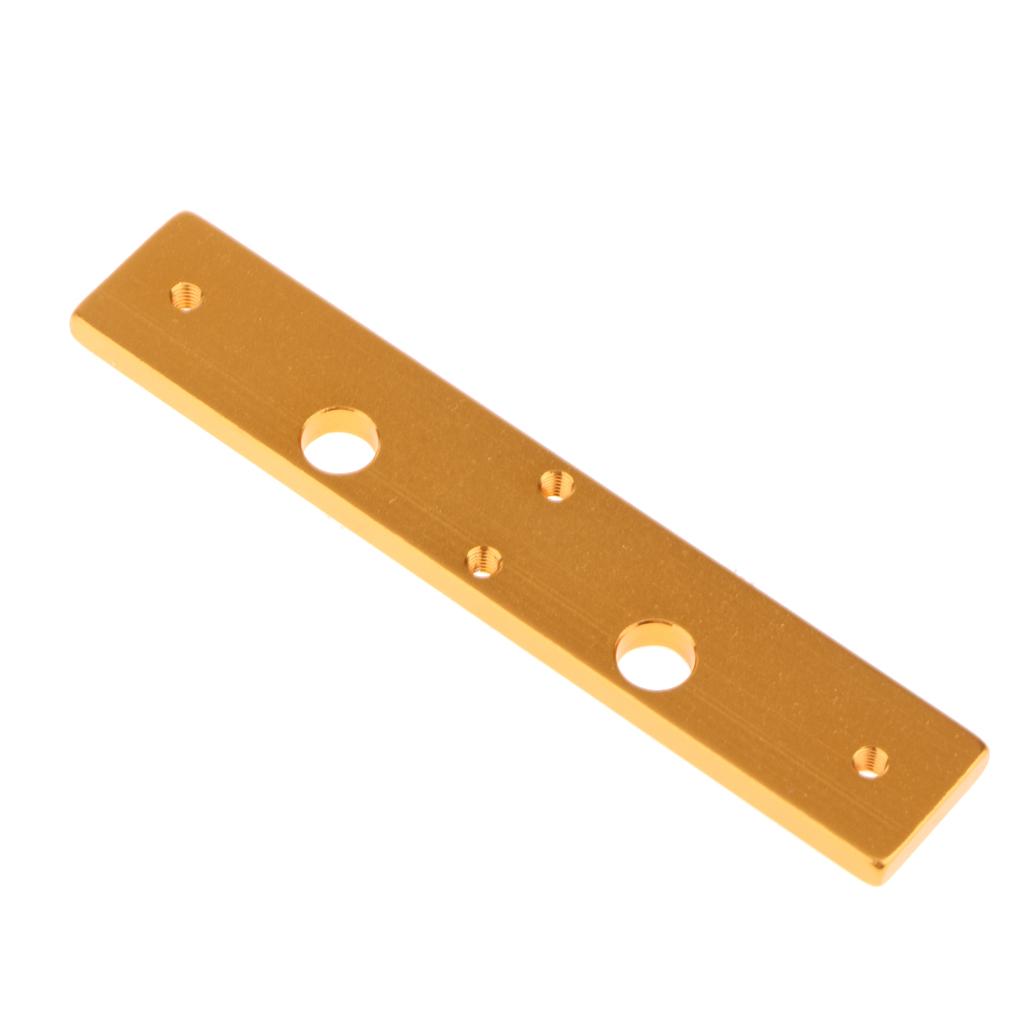 Double Hose Nozzle Aluminum Heating Heat Block for 3D Printer Accessorie