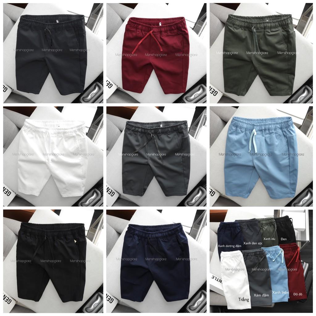 COMBO 2 QUẦN SHORT LƯNG THUN SỊN