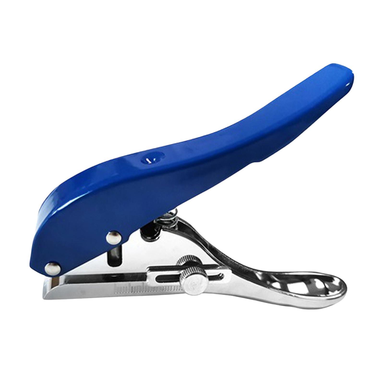 Hole Punch 25 Sheet Punch Capacity Hole Puncher for Edge Banding Cards Photo