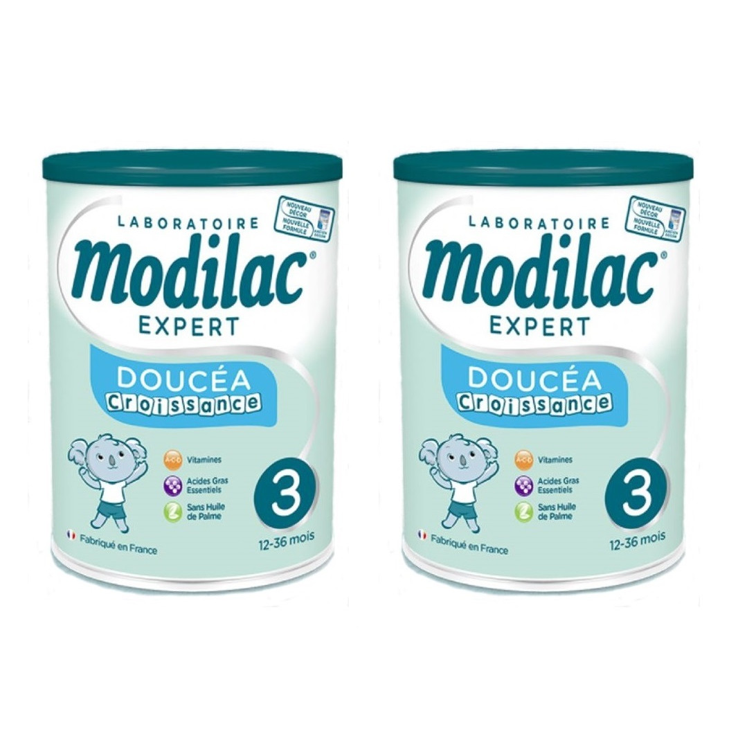 Lốc 2 Hộp Sữa Bột Modilac Doucea croissance 3 (800g)