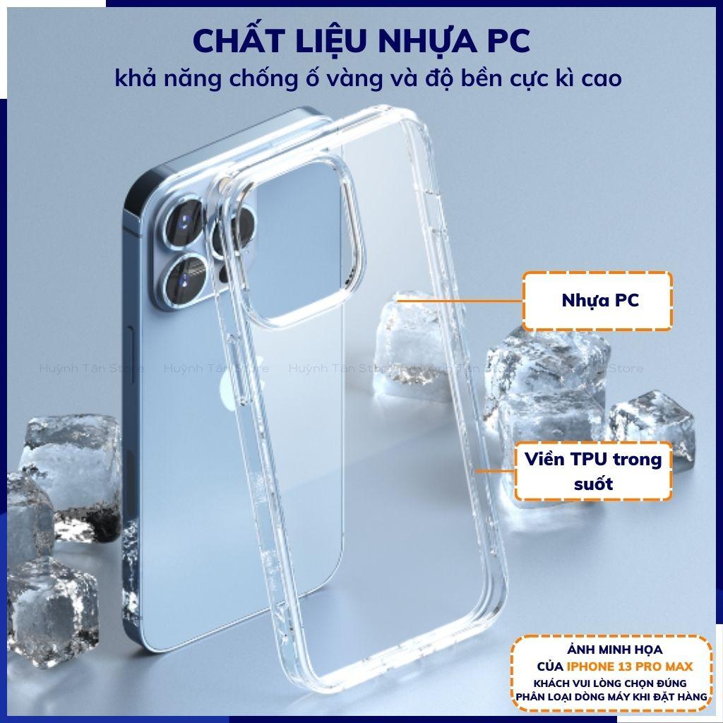 Ốp lưng ip 13 pro max ip 13 pro RINGKE chính hãng trong suốt chống sốc FUSION X chống ố vàng điện thoại huỳnh tân - Hàng nhập khẩu