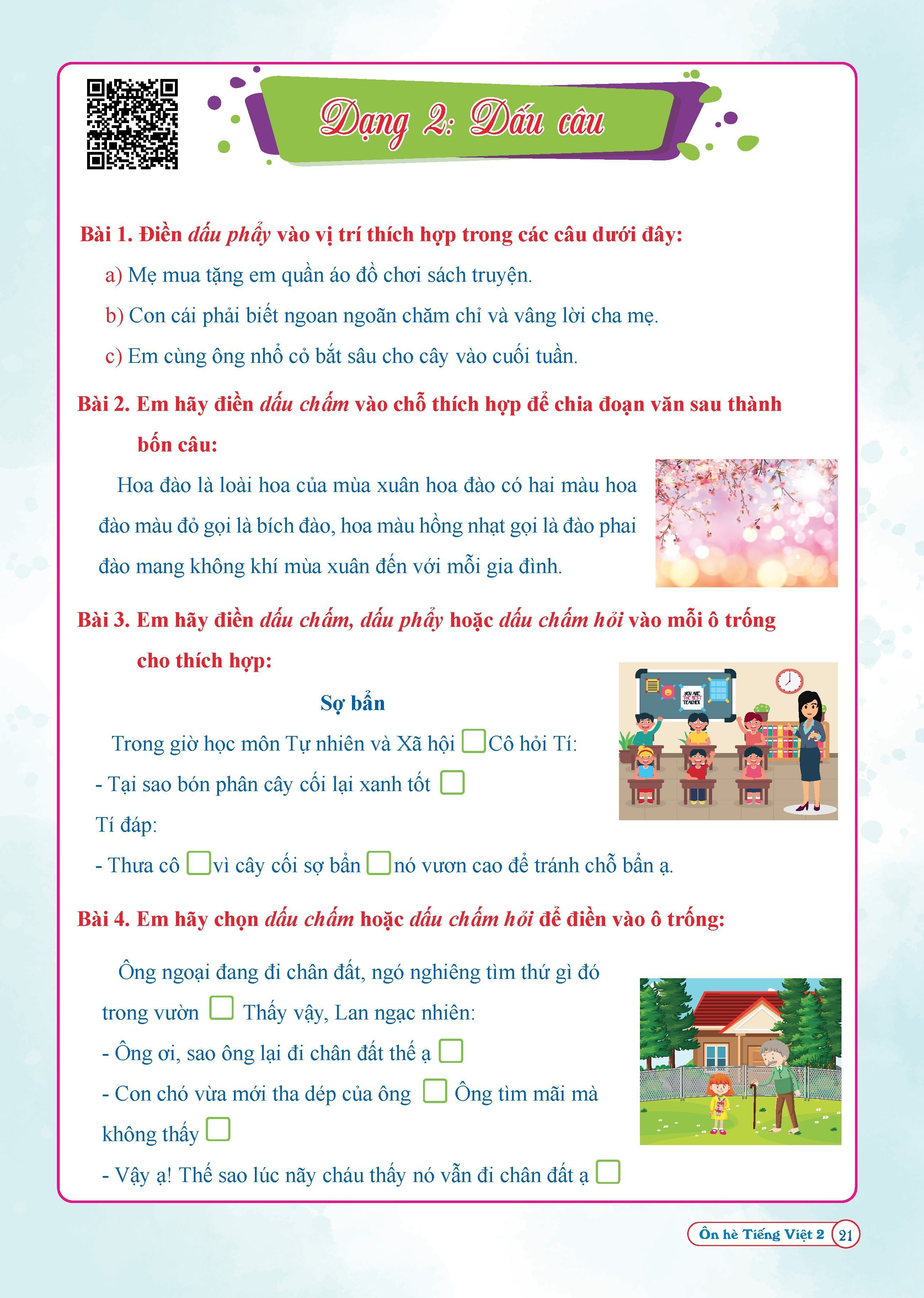Combo Ôn Hè Toán và Tiếng Việt 2 - Chương Trình Mới - Dành cho học sinh lớp 2 lên 3 (2 cuốn)