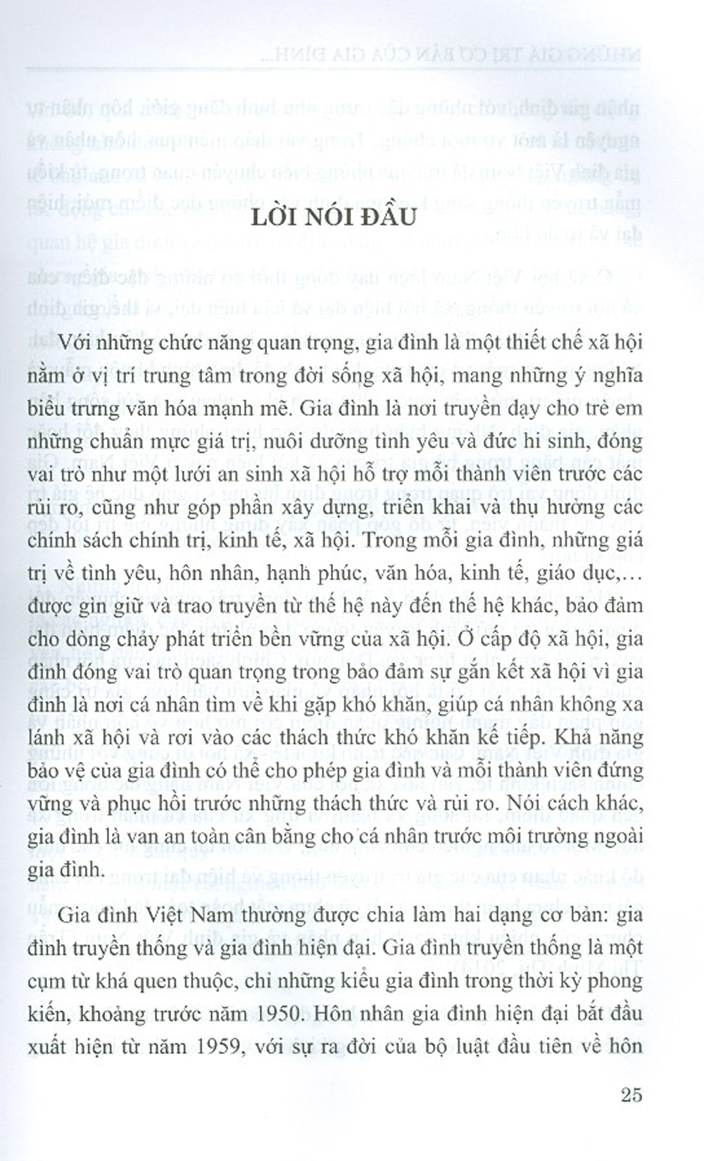 Những Giá Trị Cơ Bản Của Gia Đình Việt Nam Đương Đại (Sách Chuyên Khảo)