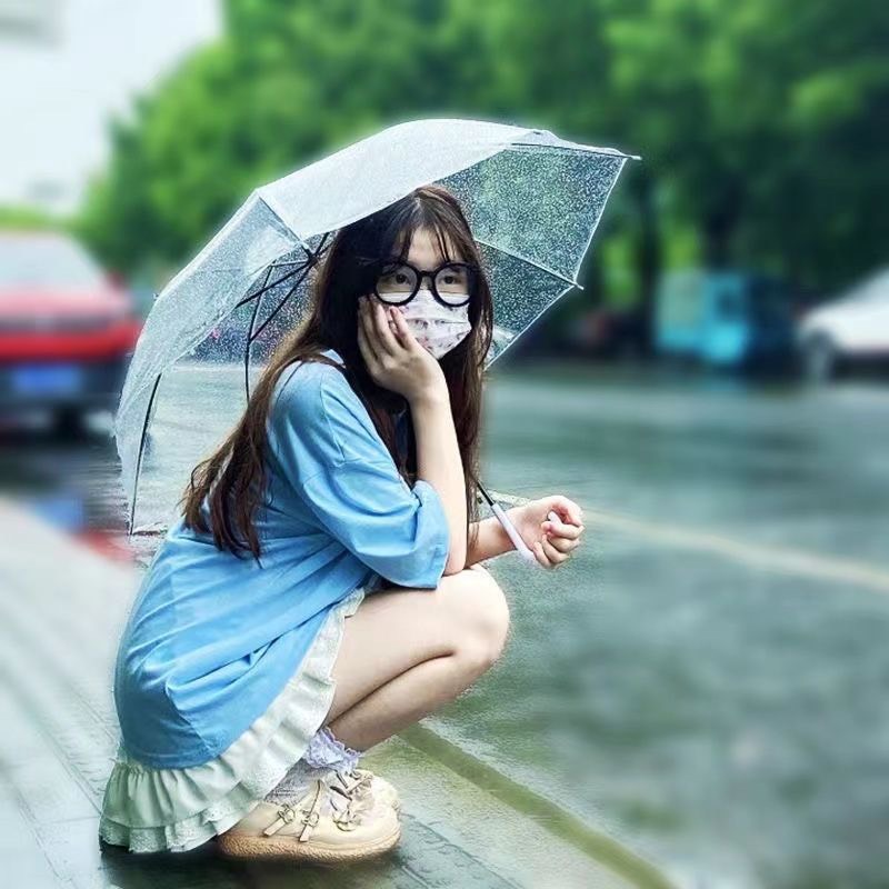 Ô trong suốt đi mưa phong cách Hàn Quốc Đẹp, Sang, Nổi Bật