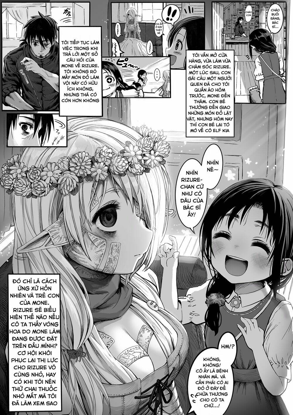 boroboro no erufu-san o shiawaseni suru kusuri uri-san chapter 4 1