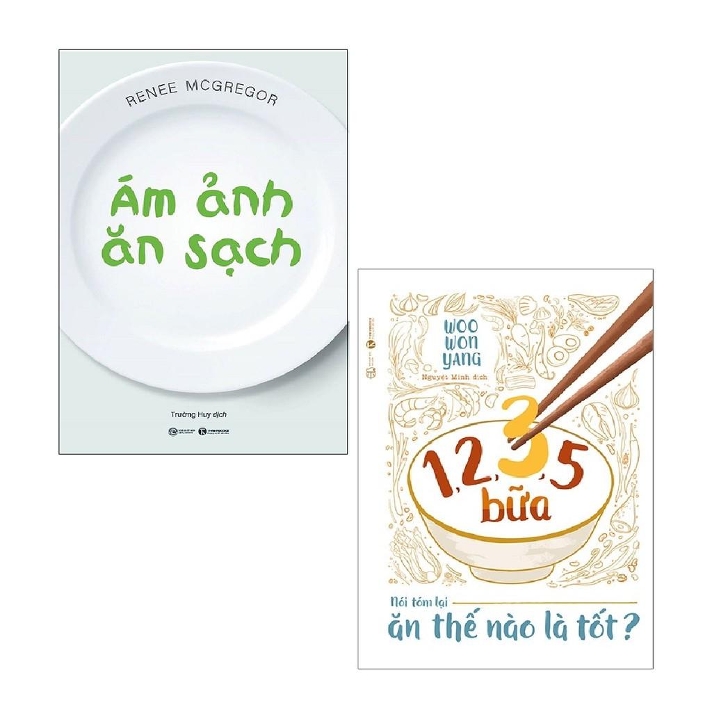 Sách - Combo Ám Ảnh Ăn Sạch + 1,2,3,5 Bữa - Nói Tóm Lại Ăn Thế Nào Là Tốt ( 2 cuốn )