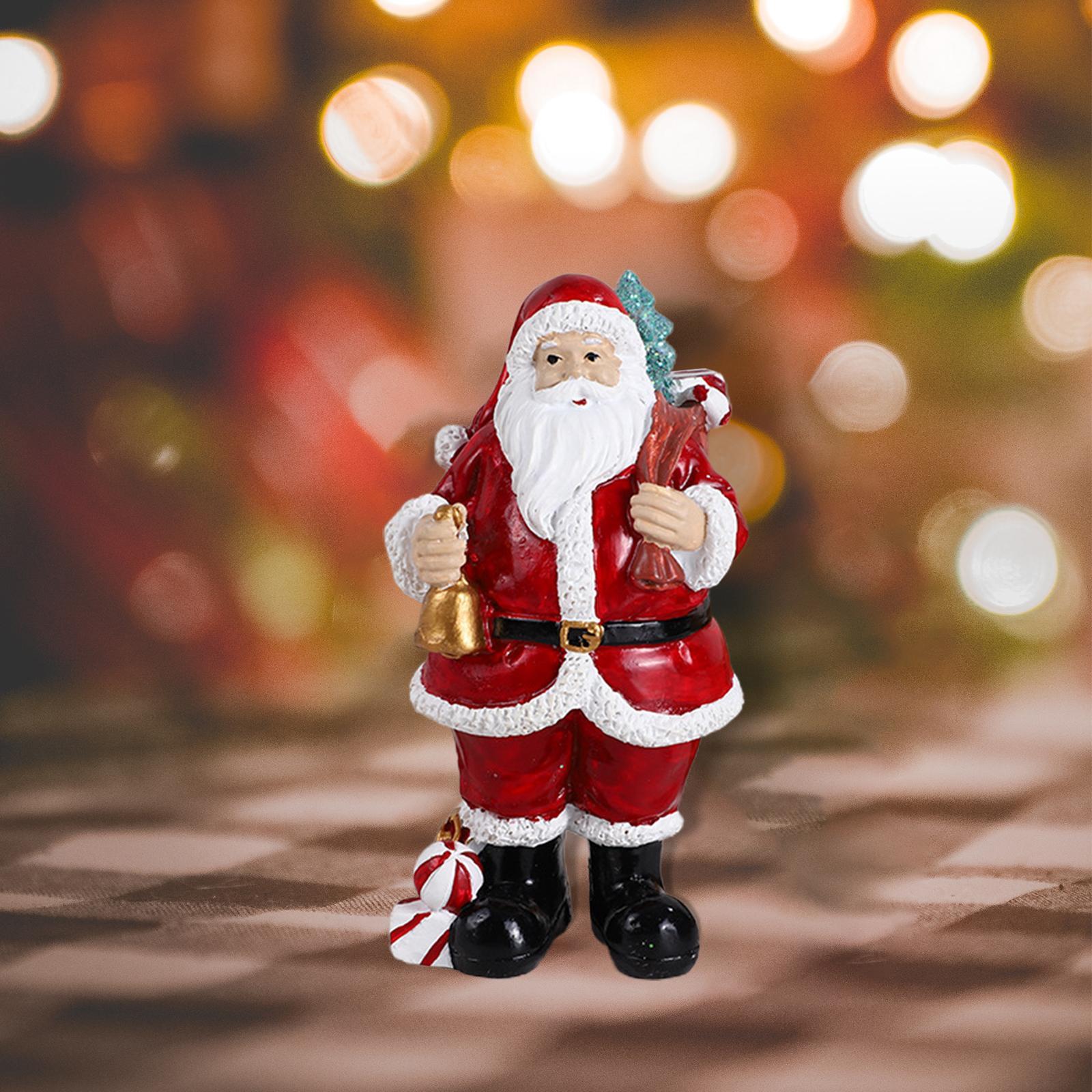 Tượng Trang Trí Giáng Sinh Ông Già Noel Santa Claus Figurine Statue