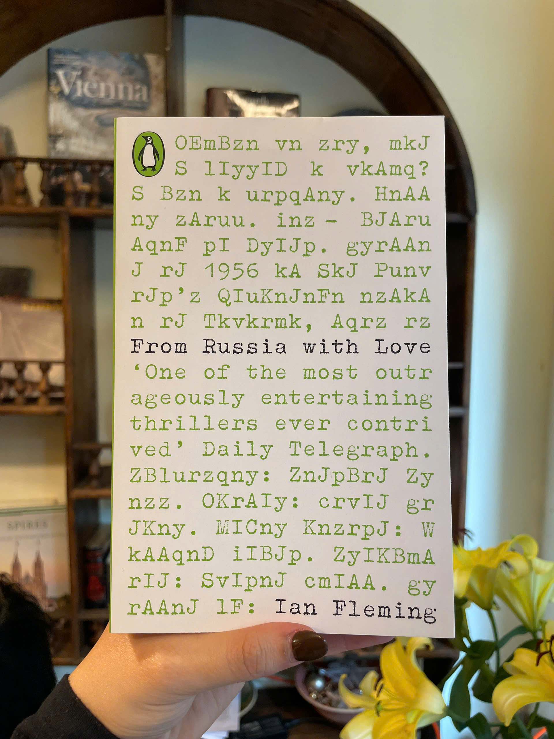 Sách - From Russia with Love by Ian Fleming, James Bond series| Action Thriller/ Ngoại văn Hành động