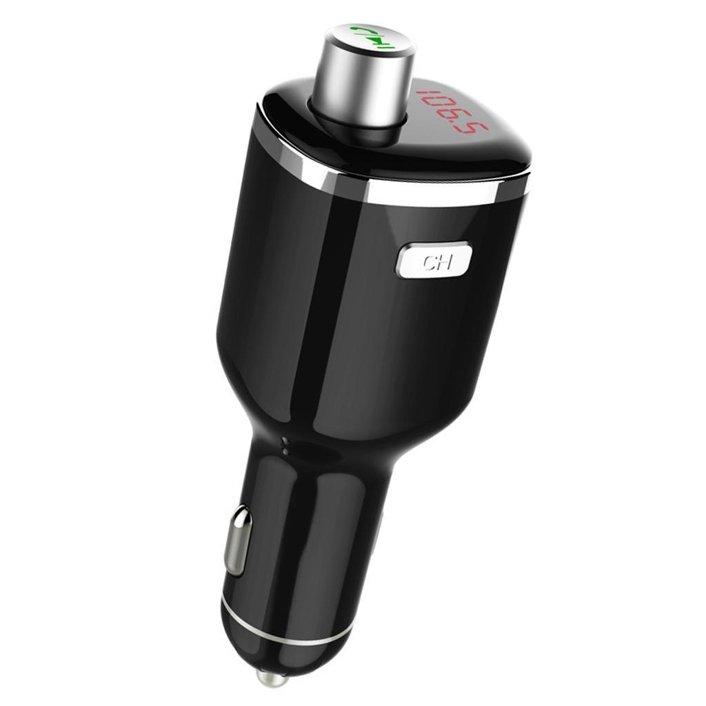 Dual USB DC 5V 3.1A Car Charger Adapter Voltage Tester For iPhone Samsung