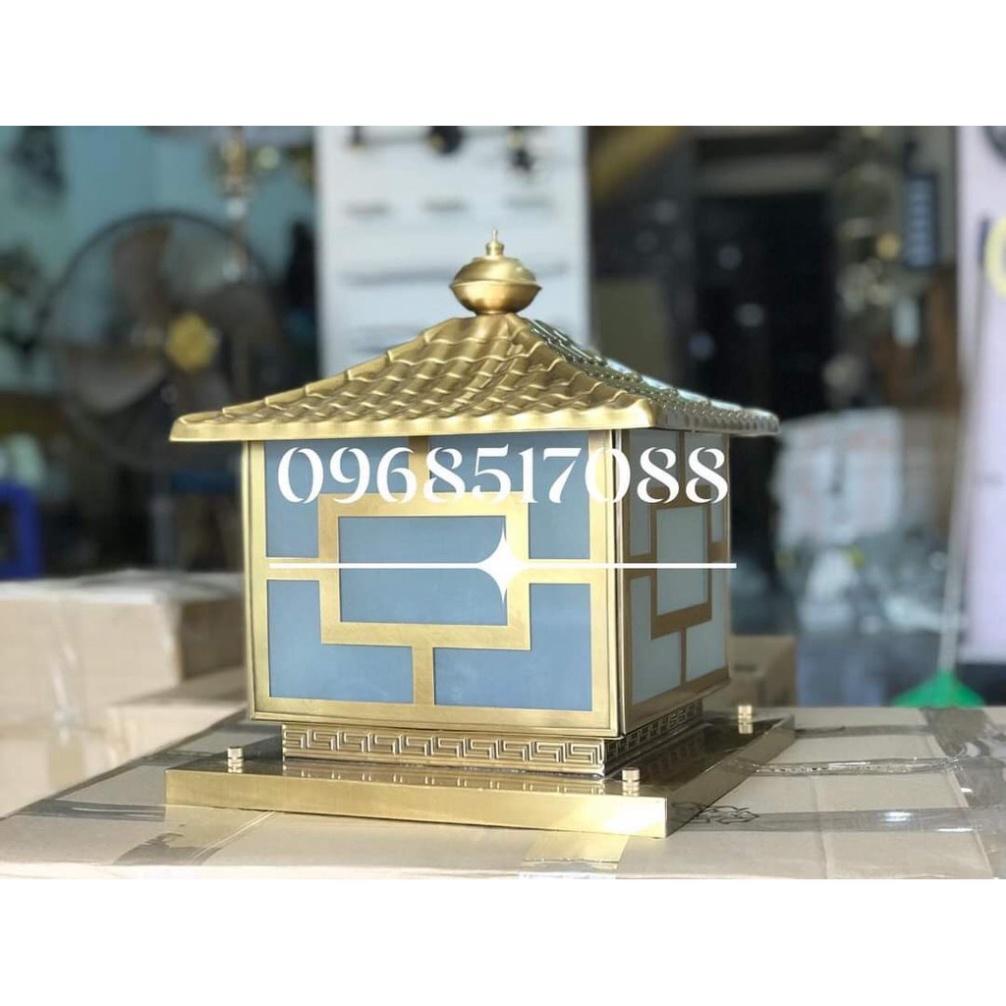 Đèn trụ cổng đồng đúc DTC6024D20 DDT