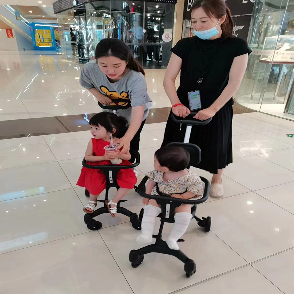 Xe Đẩy Gấp Gộn Đảo Chiều Cao Cấp Hỗ Trợ Bé Đi Du Lịch