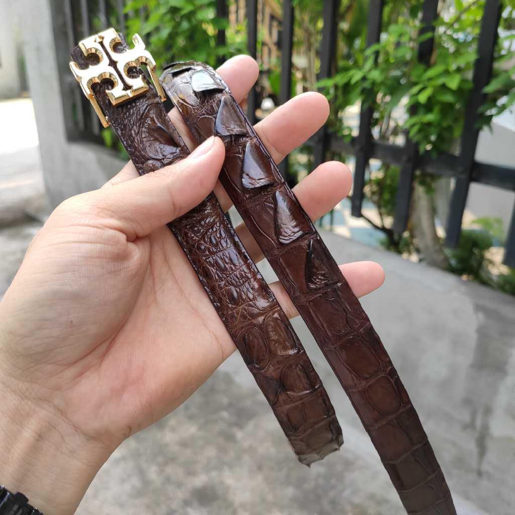 Thắt lưng Nữ. Gù gai cá sấu cao cấp