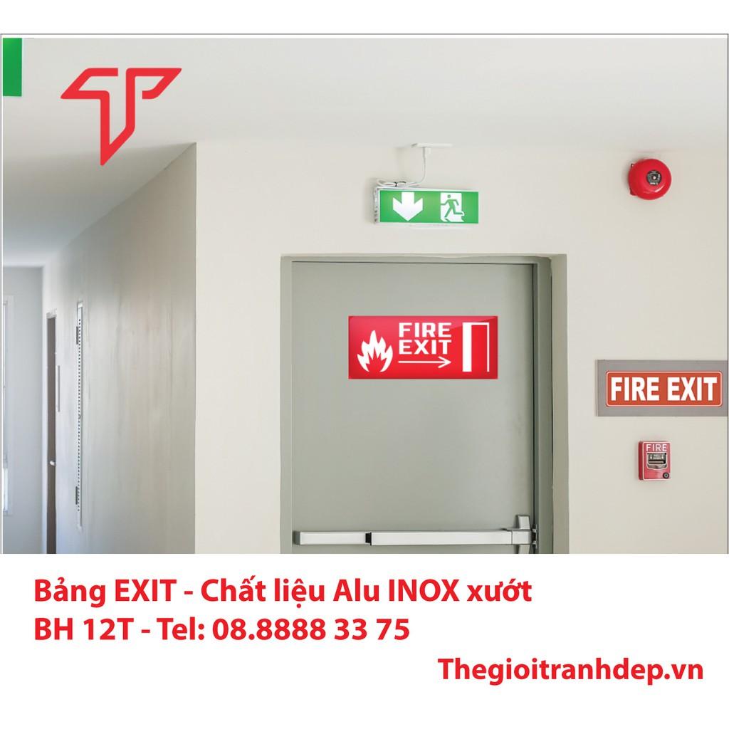 Bảng lối thoát hiểm, bảng exit, bảng chỉ dẫn, biển hướng dãn exit giá tốt nhất