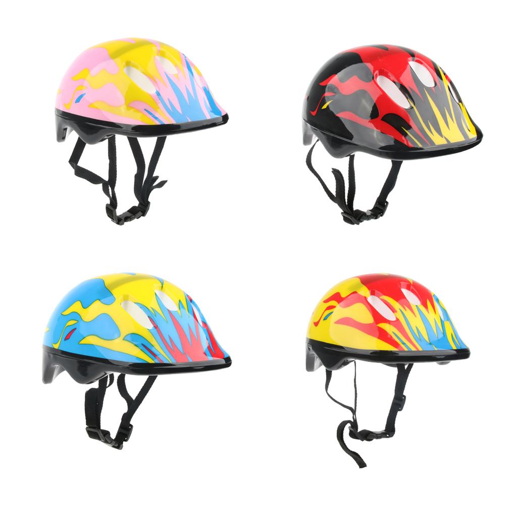 Kids Roller Skating Skateboarding Safety Helmet Head Protection Hat Pink