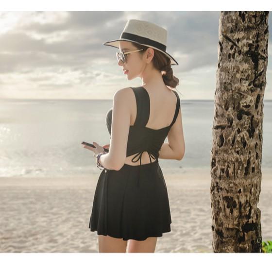 Bikini váy đi biển QUEEN BIKINI, Đồ bơi nữ Quảng Châu kín đáo BIK20