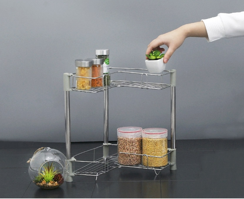 Kệ Góc đựng dầu gội nhà tắm Hàn Quốc
