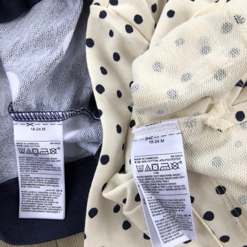 Áo nỉ bé gái xuất xịn