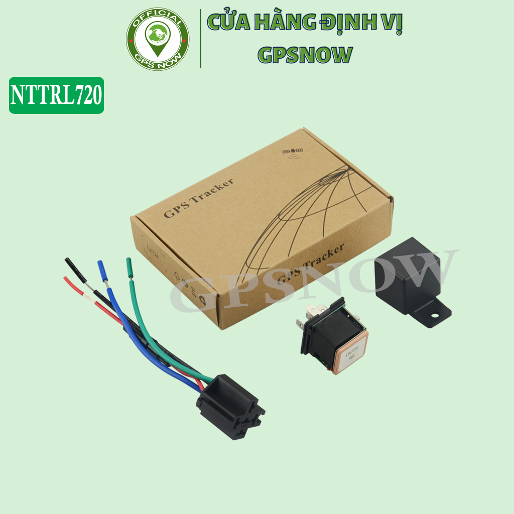 Định Vị Xe Máy Dạng Rơ Le NTTRL720