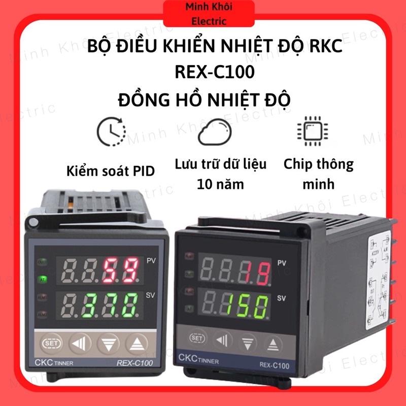 Bộ Điều Khiển Nhiệt Độ RKC Rex-C100,Rex-C700, Đồng hồ nhiệt, bộ khống chế, ngõ ra rơ le, relay, timer
