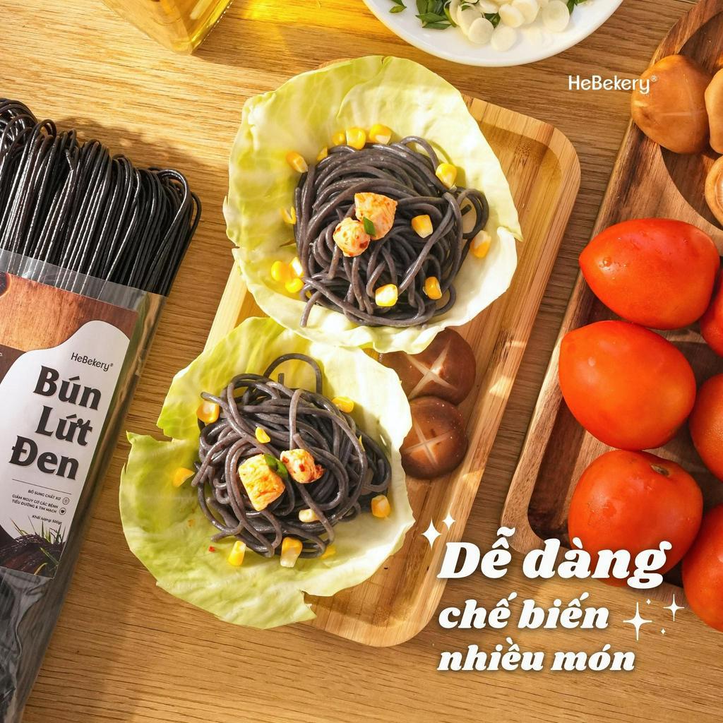 Bún Gạo Lứt Đen Eat Clean - Keto - Das - Bún Gạo Lứt Ăn Kiêng Healthy HeBekery by HeBe